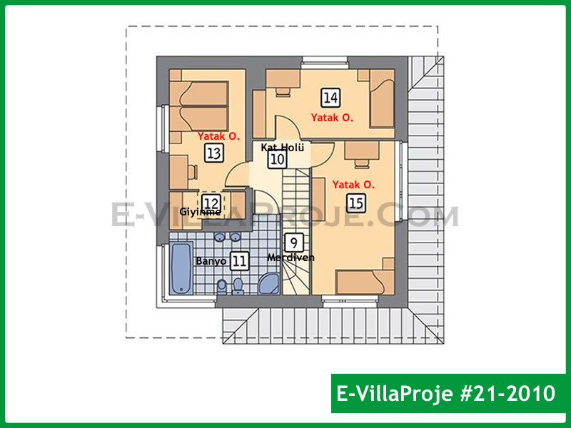 Ev Villa Proje #21 - 2010 Çelik Ev Projesi - Görsel 3