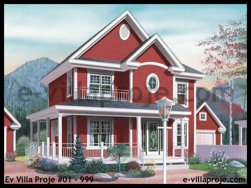 Ev Villa Proje #01 - 999 Çelik Villa Modeli ve 3D Tasarımı