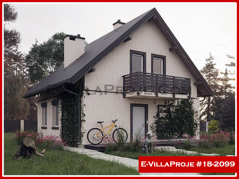 Ev Villa Proje #18 - 2099 Çelik Villa Modeli ve 3D Tasarımı