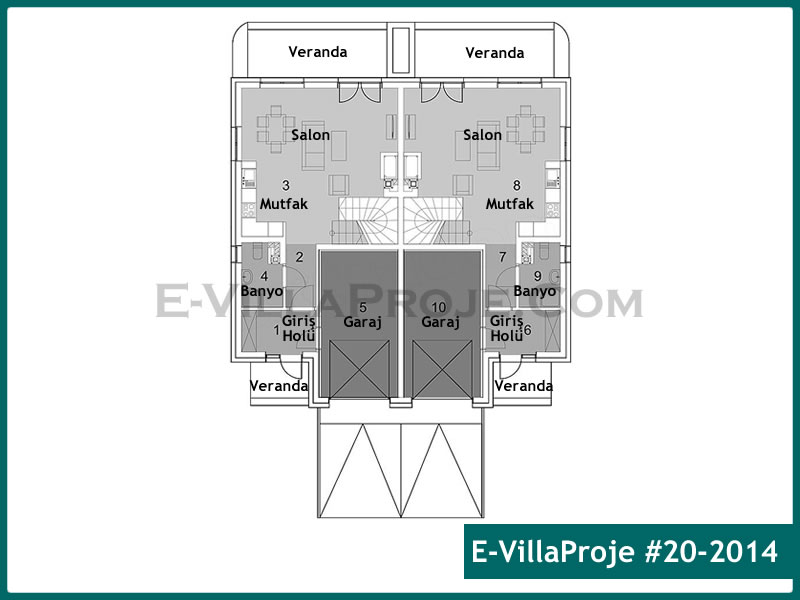 Ev Villa Proje #20 - 2014 Çelik Ev Projesi - Görsel 2