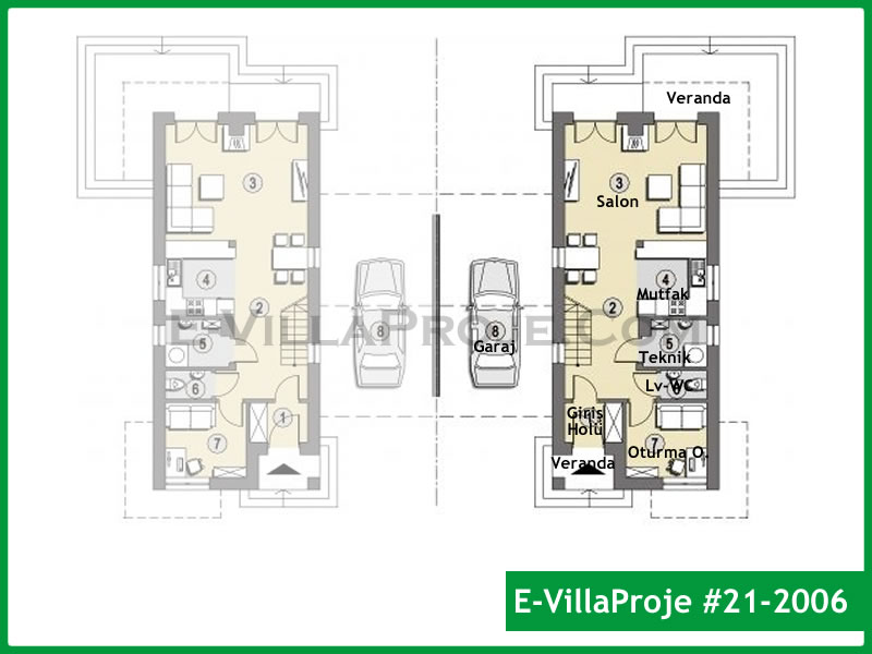 Ev Villa Proje #21 - 2006 Çelik Ev Projesi - Görsel 2