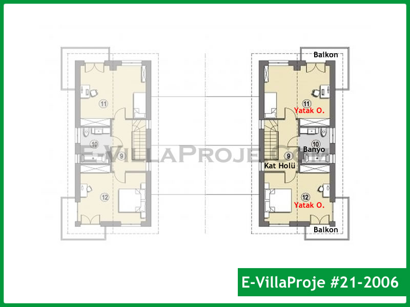 Ev Villa Proje #21 - 2006 Çelik Ev Projesi - Görsel 3