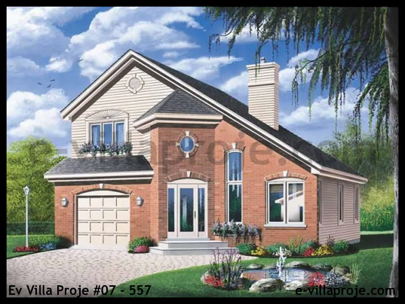 Ev Villa Proje #07 - 557 Çelik Villa Modeli ve 3D Tasarımı