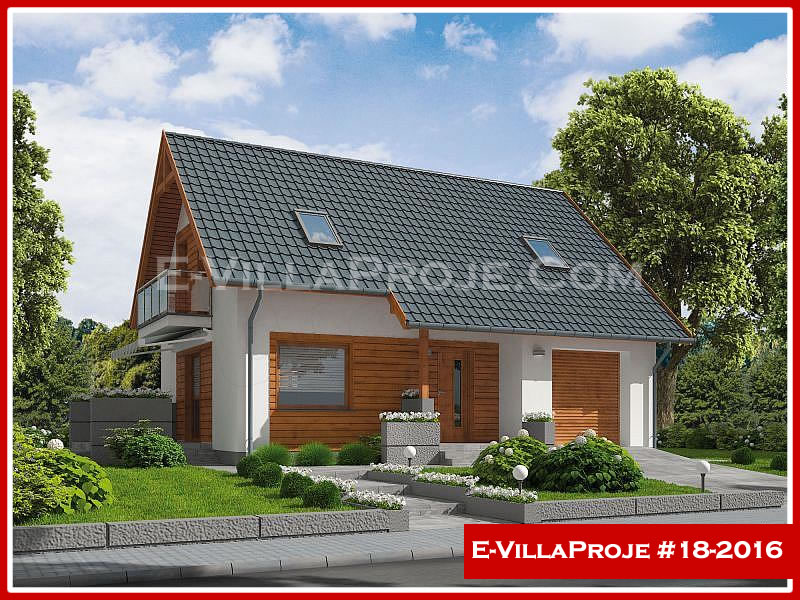 Ev Villa Proje #18 - 2016 Çelik Villa Projesi 3D Mimari Tasarımı