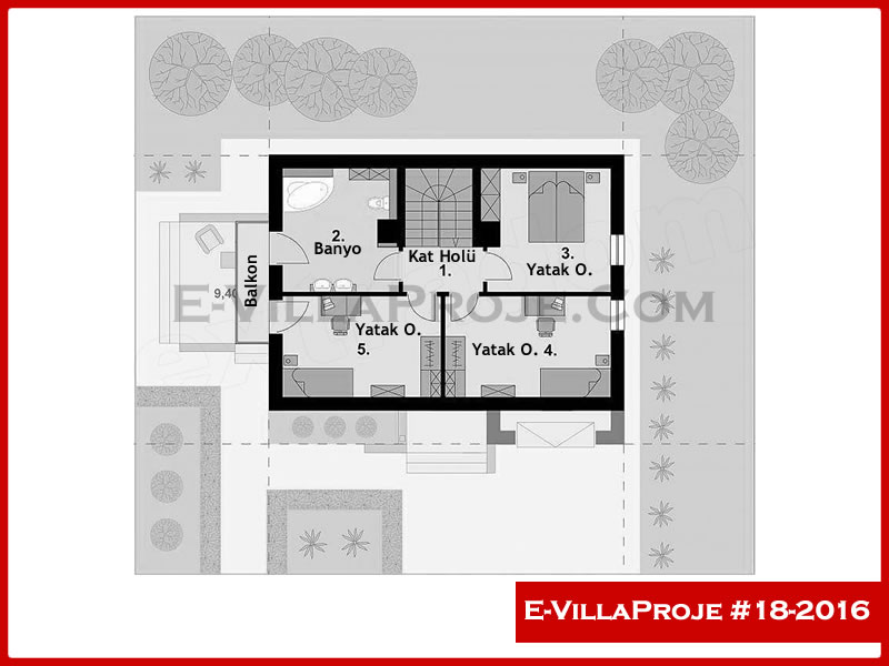 Ev Villa Proje #18 - 2016 Çelik Ev Projesi - Görsel 3