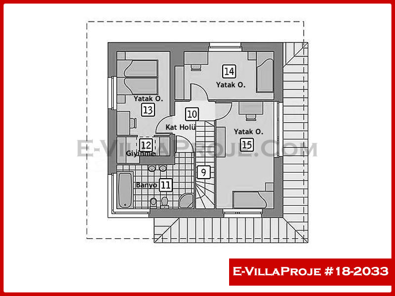 Ev Villa Proje #18 - 2033 Çelik Ev Projesi - Görsel 3