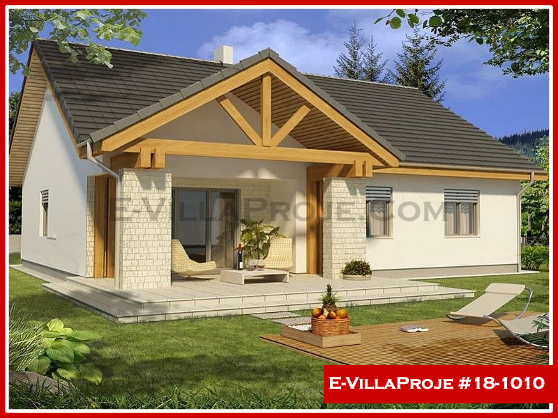 Ev Villa Proje #18 - 1010 Çelik Villa Modeli ve 3D Tasarımı