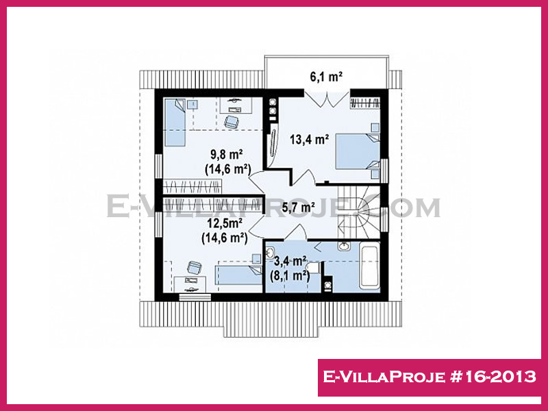 Ev Villa Proje #16 - 2013 Çelik Ev Projesi - Görsel 3