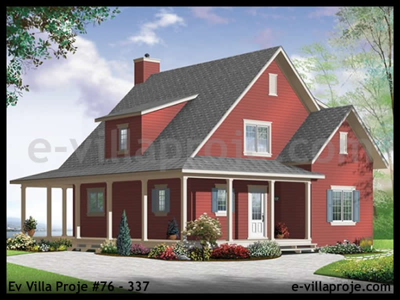 Ev Villa Proje #76 - 337 Çelik Villa Modeli