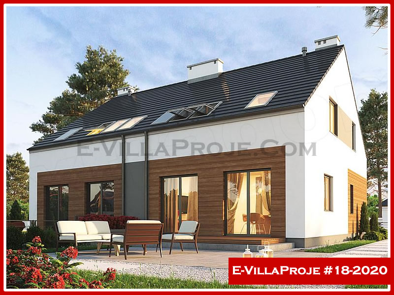 Ev Villa Proje #18 - 2020 Çelik Villa Modeli ve 3D Tasarımı