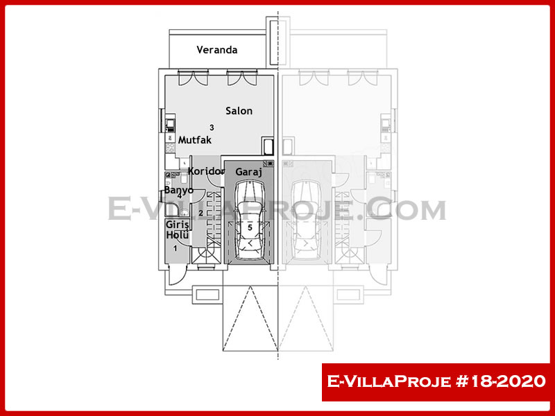 Ev Villa Proje #18 - 2020 Çelik Ev Projesi - Görsel 2