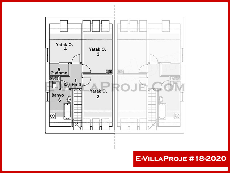 Ev Villa Proje #18 - 2020 Çelik Ev Projesi - Görsel 3