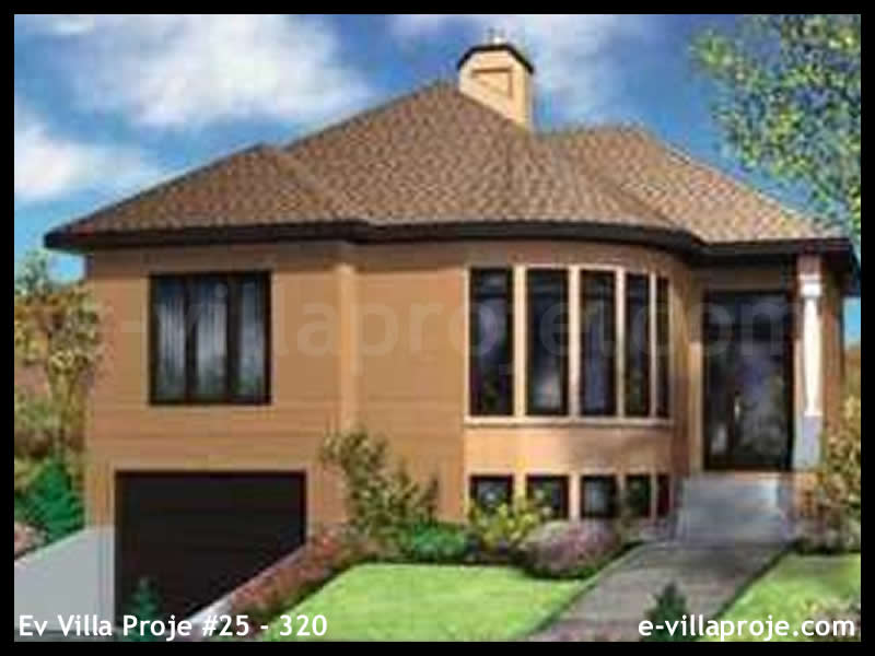 Ev Villa Proje #25 - 320 Çelik Villa Modeli ve 3D Tasarımı