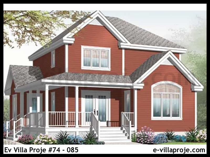 Ev Villa Proje #74 - 085 Çelik Villa Modeli