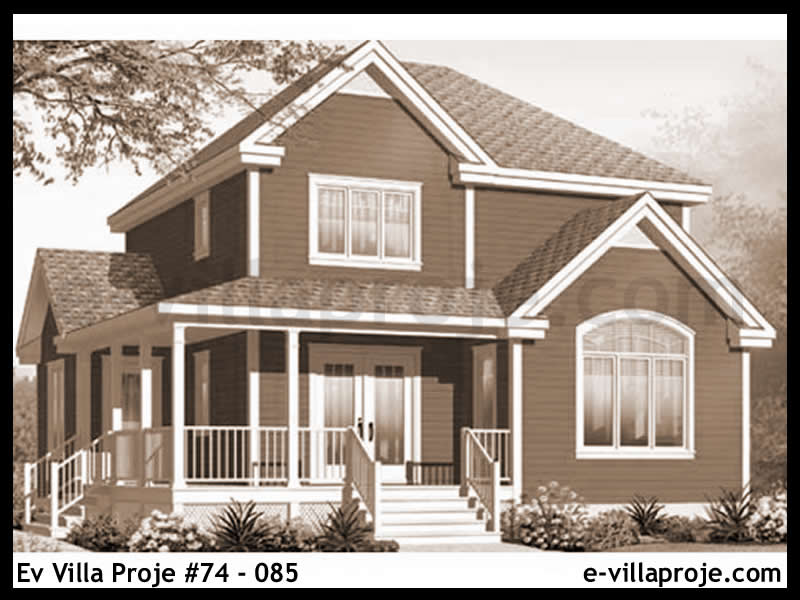 Ev Villa Proje #74 - 085 Çelik Ev Projesi - Görsel 4
