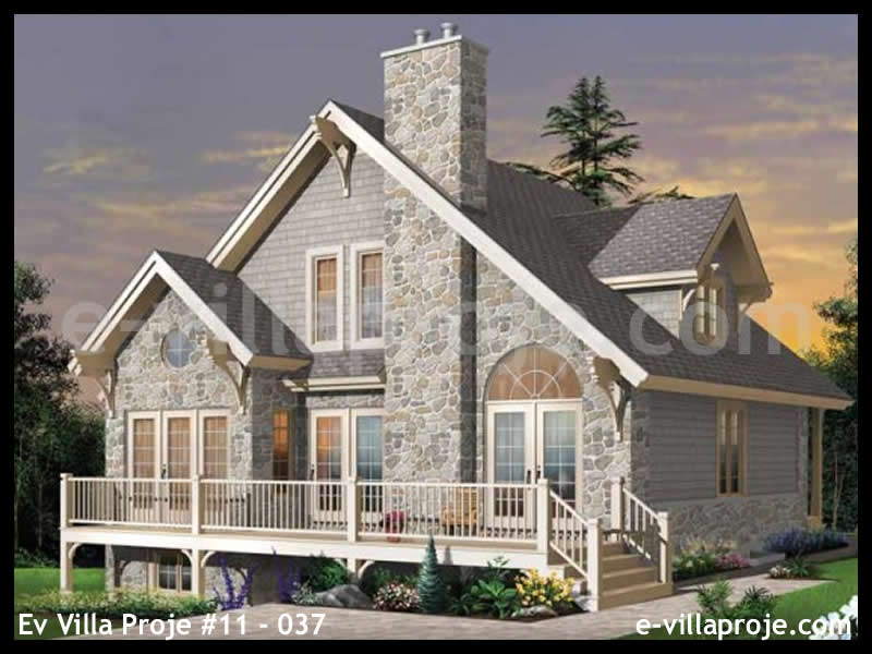 Ev Villa Proje #11 - 037 Çelik Villa Modeli ve 3D Tasarımı