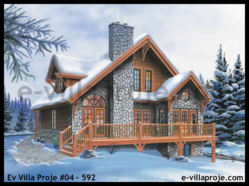 Ev Villa Proje #04 - 592 Çelik Ev Projesi - Görsel 4