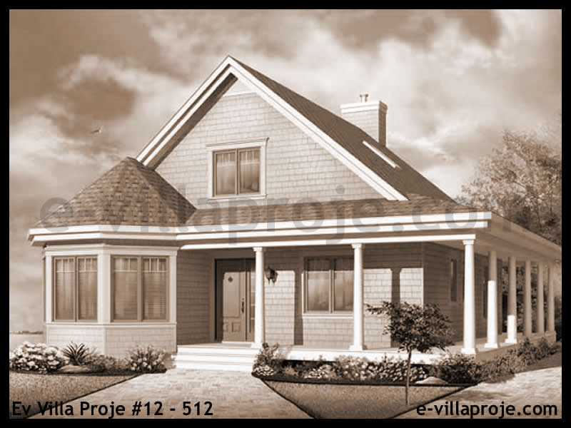 Ev Villa Proje #12 - 512 Çelik Ev Projesi - Görsel 4