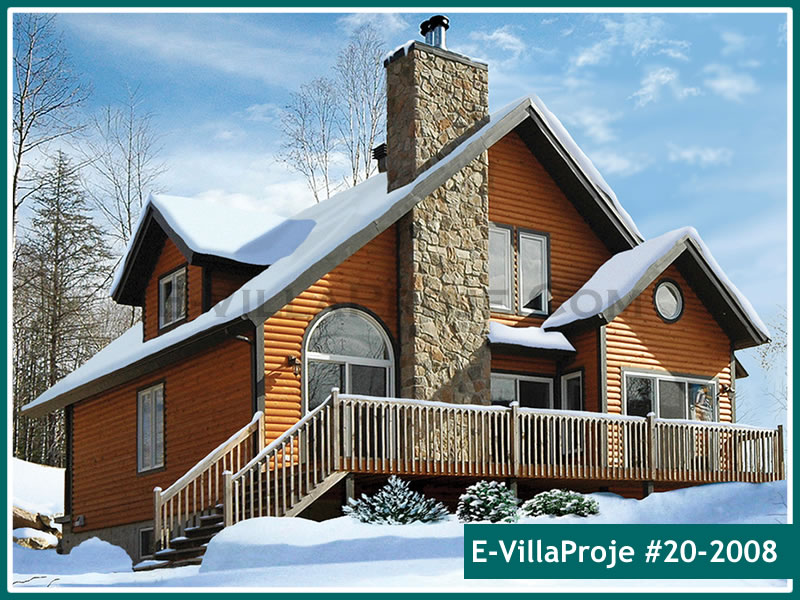 Ev Villa Proje #20 - 2008 Çelik Villa Modeli ve 3D Tasarımı
