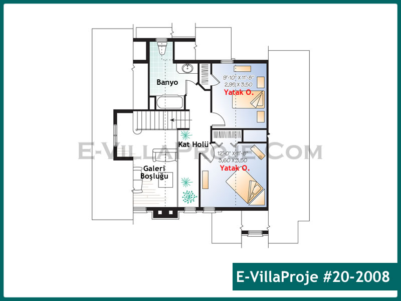 Ev Villa Proje #20 - 2008 Çelik Ev Projesi - Görsel 3