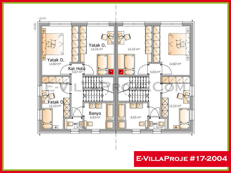 Ev Villa Proje #17 - 2004 Çelik Ev Projesi - Görsel 3