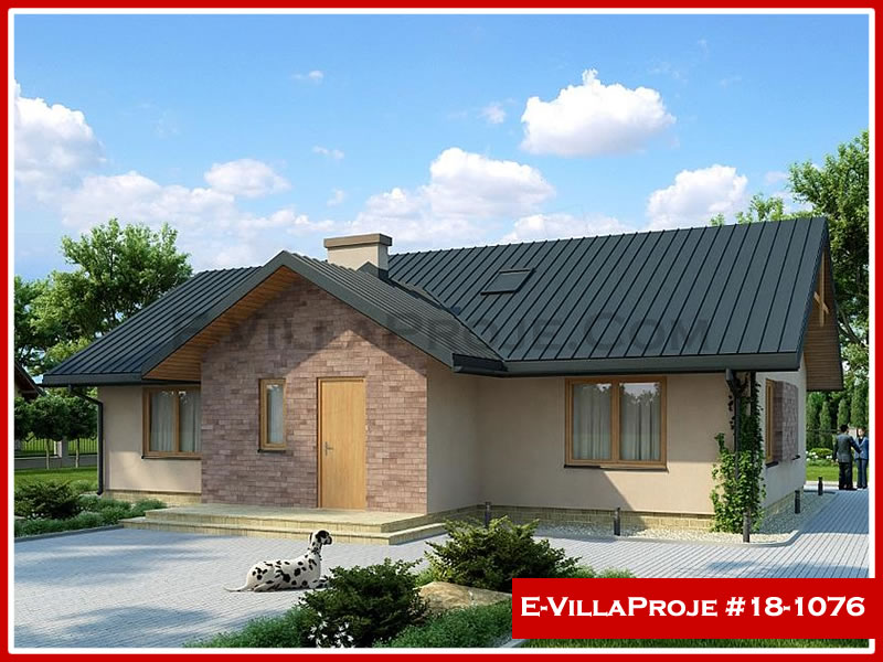 Ev Villa Proje #18 - 1076 Çelik Villa Modeli ve 3D Tasarımı