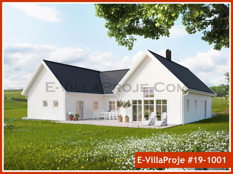 Ev Villa Proje #19 - 1001 Çelik Villa Projesi 3D Mimari Tasarımı