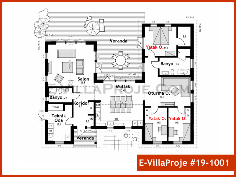 Ev Villa Proje #19 - 1001 Çelik Ev Projesi - Görsel 2