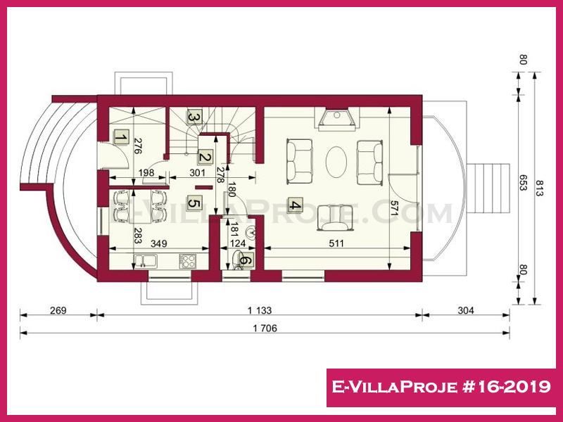 Ev Villa Proje #16 - 2019 Çelik Ev Projesi - Görsel 2