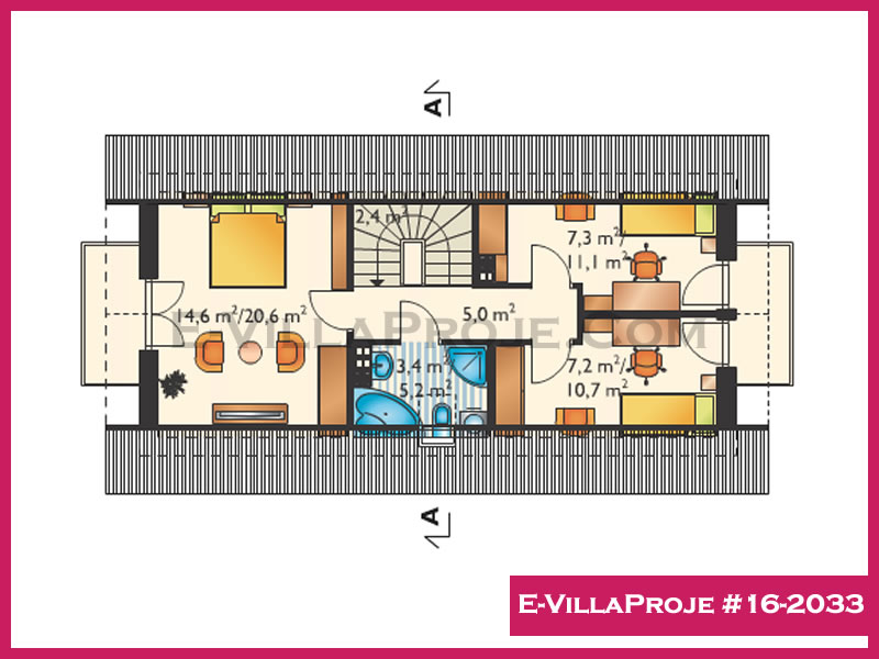Ev Villa Proje #16 - 2033 Çelik Ev Projesi - Görsel 3
