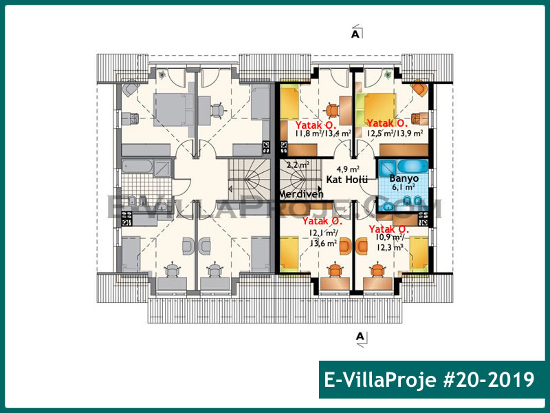 Ev Villa Proje #20 - 2019 Çelik Ev Projesi - Görsel 3
