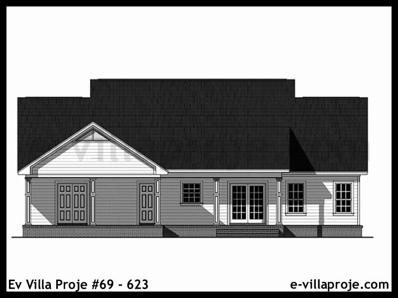 Ev Villa Proje #69 - 623 Çelik Ev Projesi - Görsel 3