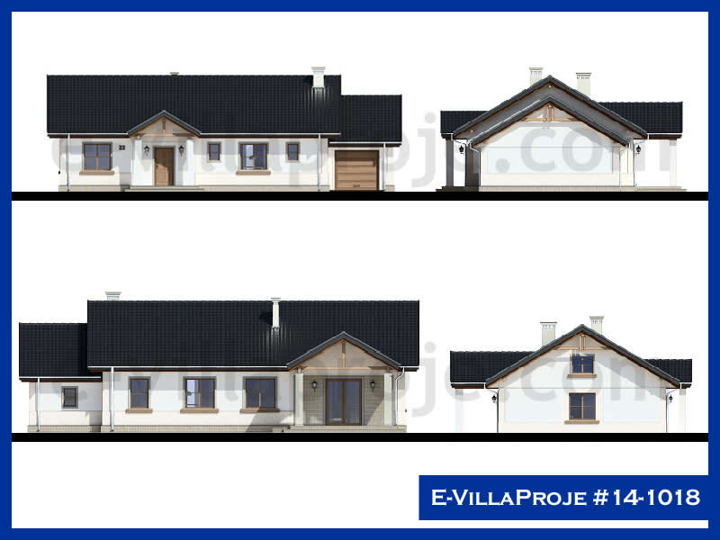 Ev Villa Proje #14 - 1018 Çelik Ev Projesi - Görsel 4