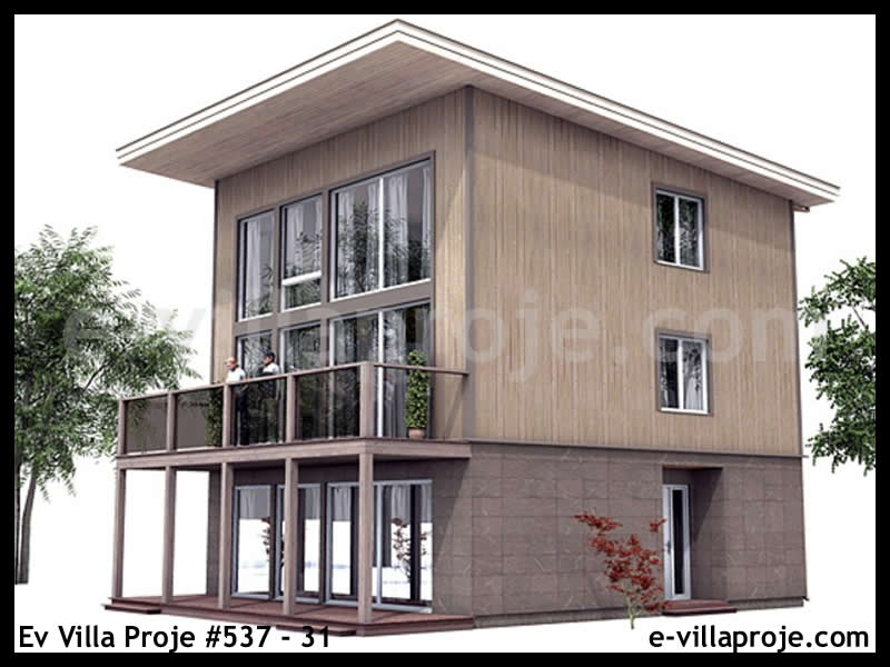 Ev Villa Proje #537 - 31 Çelik Ev Projesi - Görsel 5