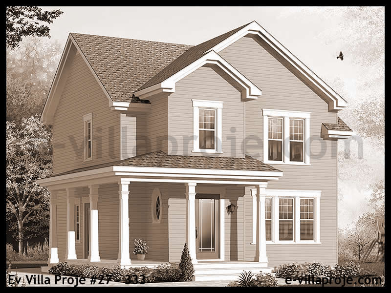 Ev Villa Proje #27 - 308 Çelik Ev Projesi - Görsel 4