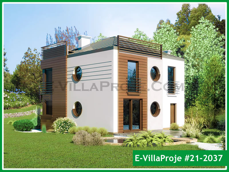 Ev Villa Proje #21 - 2037 Çelik Ev Projesi - Görsel 4