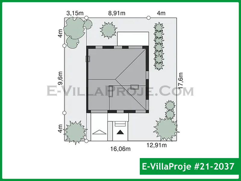 Ev Villa Proje #21 - 2037 Çelik Ev Projesi - Görsel 5