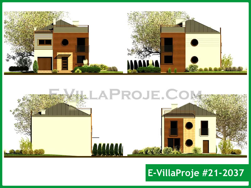Ev Villa Proje #21 - 2037 Çelik Ev Projesi - Görsel 6