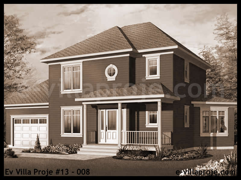 Ev Villa Proje #13 - 008 Çelik Ev Projesi - Görsel 5