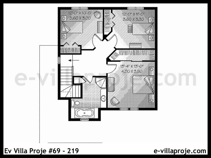 Ev Villa Proje #69 - 219 Çelik Ev Projesi - Görsel 3