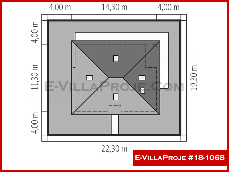 Ev Villa Proje #18 - 1068 Çelik Ev Projesi - Görsel 3
