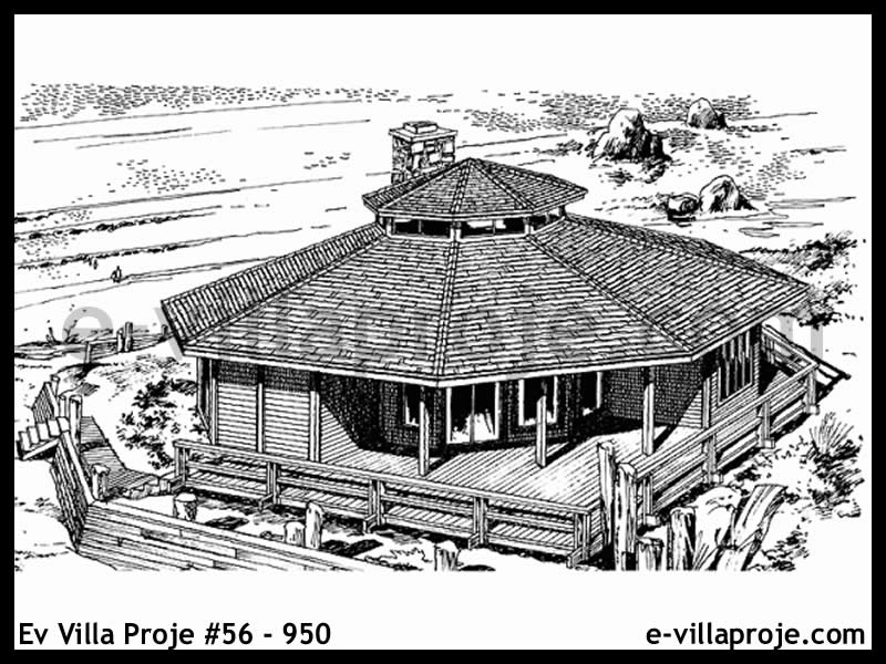 Ev Villa Proje #56 - 950 Çelik Ev Projesi - Görsel 3