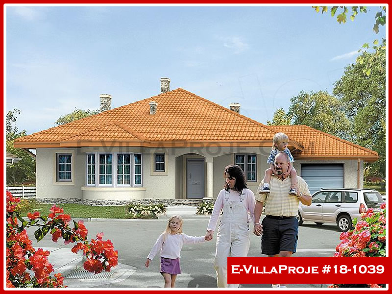 Ev Villa Proje #18 - 1039 Çelik Villa Modeli ve 3D Tasarımı