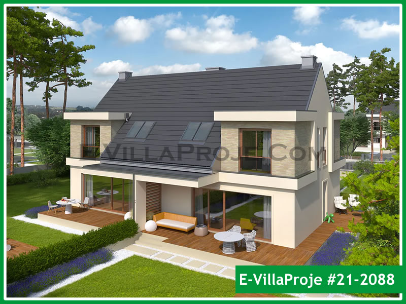 Ev Villa Proje #21 - 2088 Çelik Ev Projesi - Görsel 6