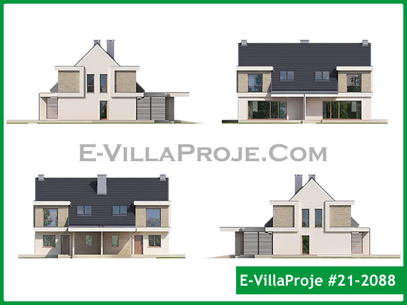 Ev Villa Proje #21 - 2088 Çelik Ev Projesi - Görsel 8