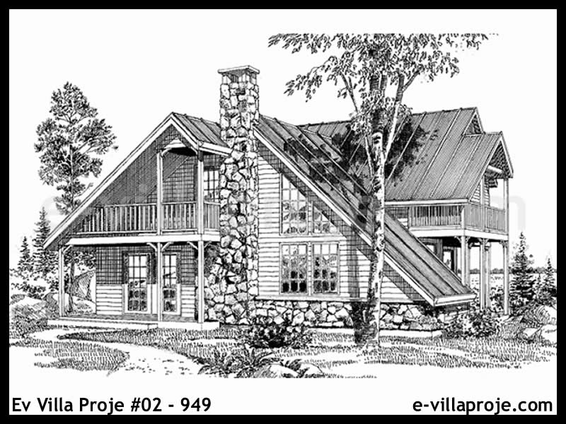 Ev Villa Proje #02 - 949 Çelik Ev Projesi - Görsel 4