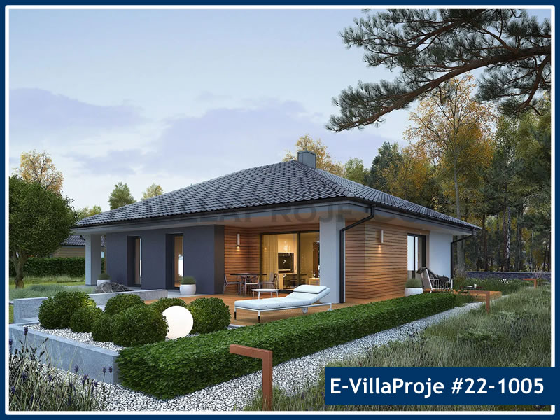 Ev Villa Proje #22 - 1005 Çelik Villa Modeli ve 3D Tasarımı
