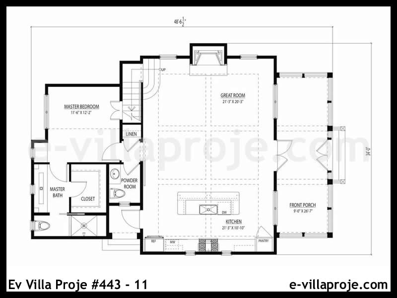 Ev Villa Proje #443 - 11 Çelik Ev Projesi - Görsel 2