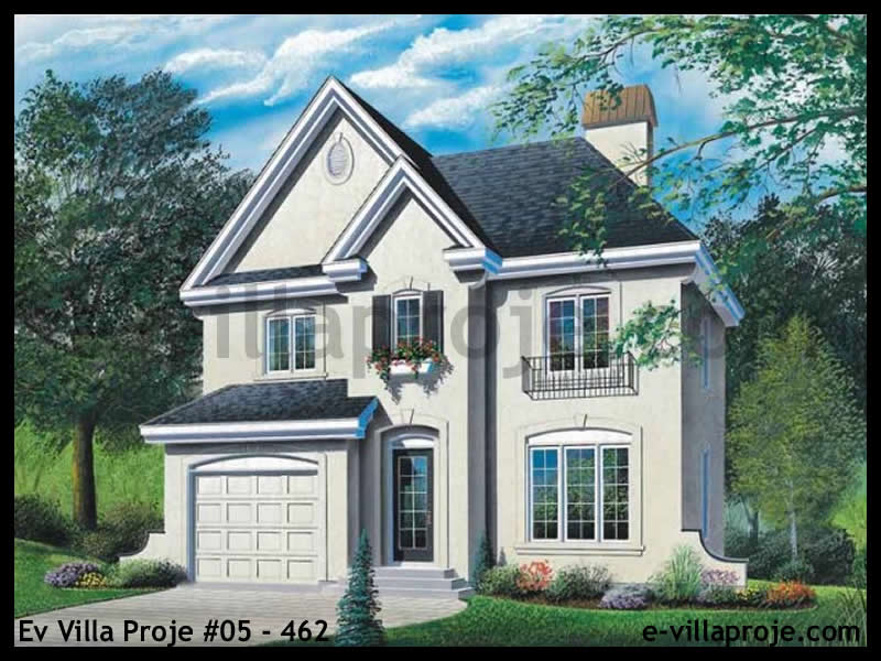 Ev Villa Proje #05 - 462 Çelik Villa Modeli