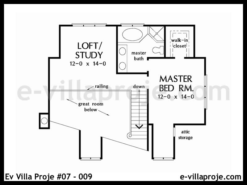 Ev Villa Proje #07 - 009 Çelik Ev Projesi - Görsel 3